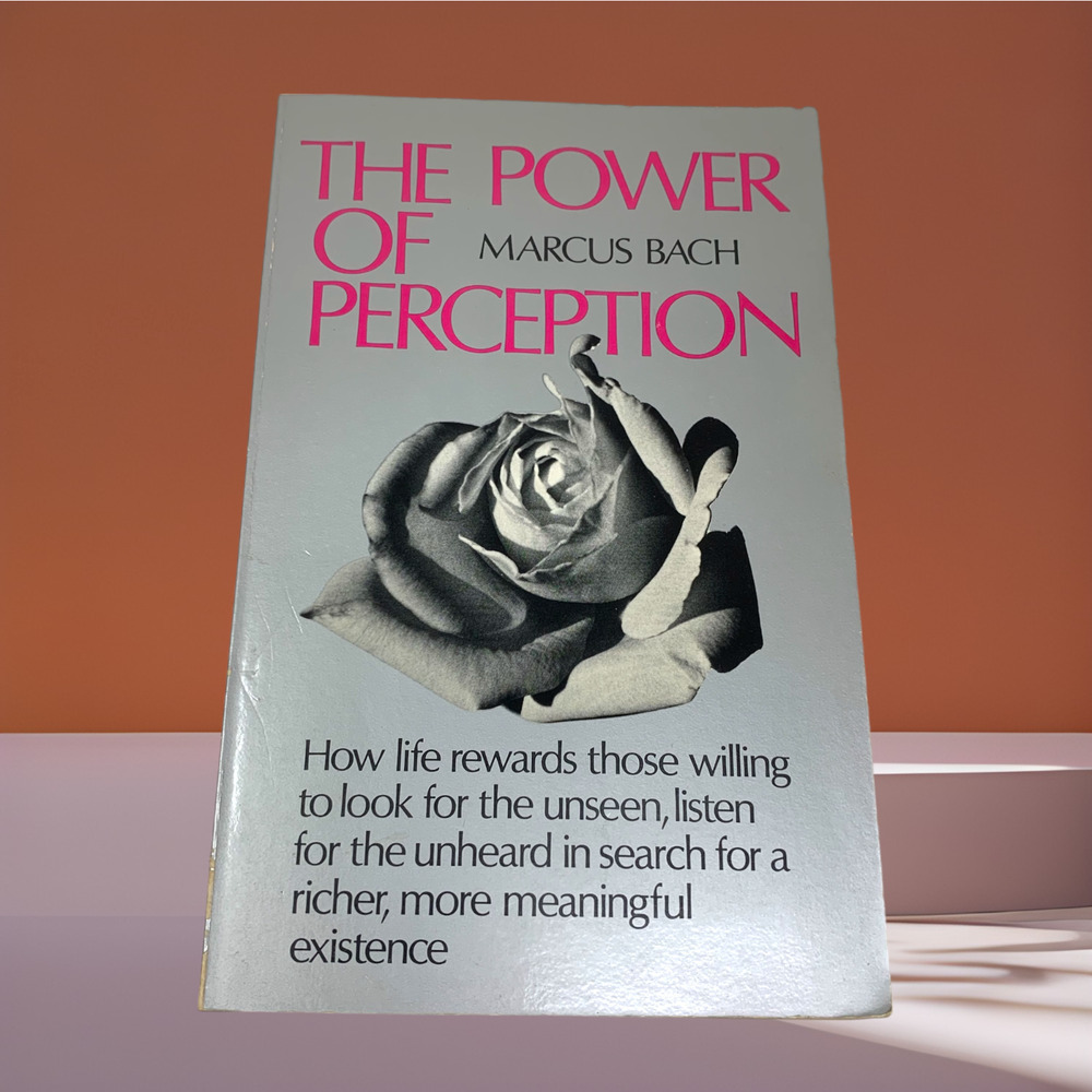 Vintage 1965 The Power of Perception by Marcus Bach Softcover Prentice-Hall